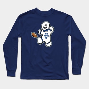 Dallas Cowboys Gingerbread Man Long Sleeve T-Shirt